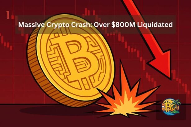 Crypto Markets Crash as Bitcoin, XRP & Solana Trigger $800M Liquidation Frenzy